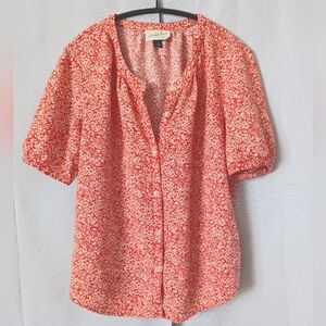 Universal Thread Scattered Floral button up